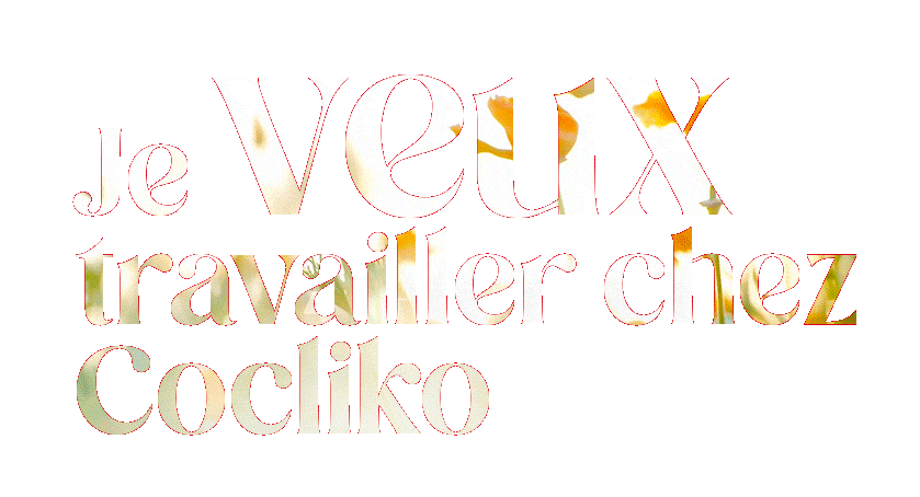 Je veux travailler chez Cocliko